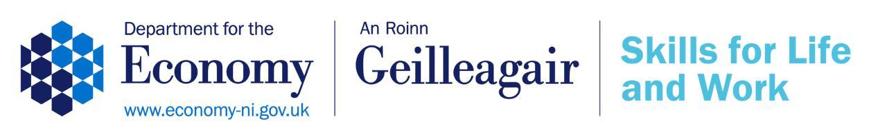 Department for the Economy, Skills for Life and Work